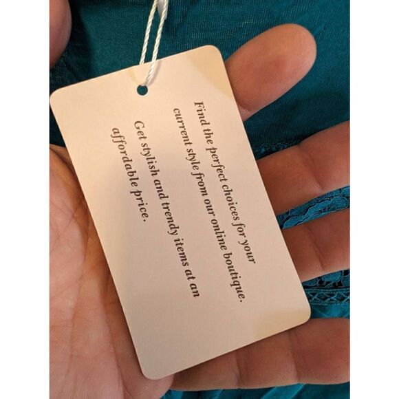 NWT Alharay Short Sleeve T-Shirt Flowy Top Lace Flowy Tunic Blouse Lace Trim Wom - Picture 5 of 7